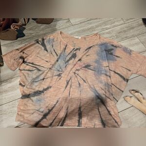 Phil Love Pink Short Sleeve Womens Top XXL NWOT